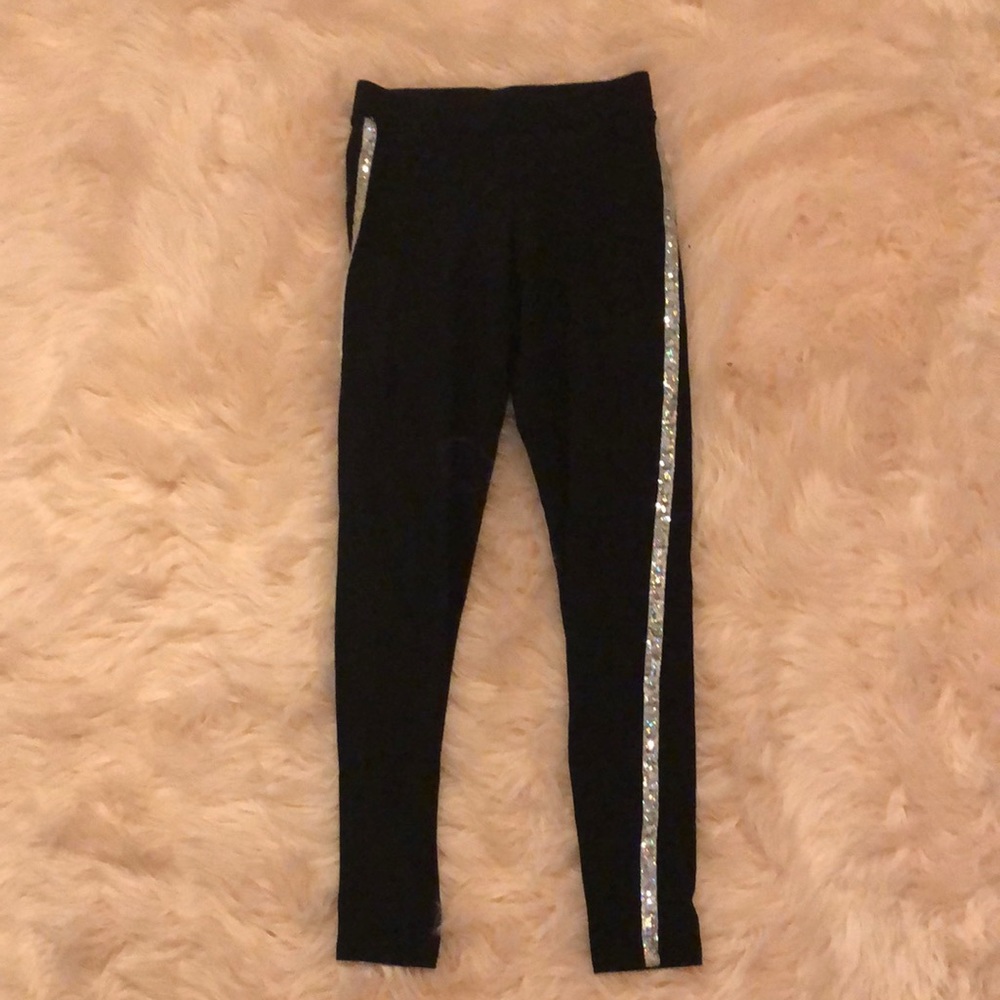 Victoria’s Secret Leggings with Sequin Stripe